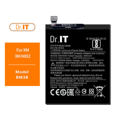 Xiaomi BM3B MIX2 Lithium Ion Phone Battery 3400mAh MSDS Approved